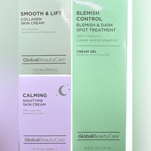 Dermasil Skincare Set - Smooth & Lift,Blemish Control and Calming nighttime